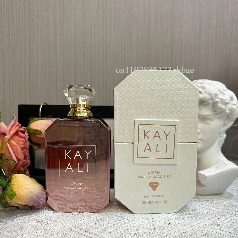KAYALI 100ml Unisex Eau De Parfum – Long Lasting Arabian Inspired Vanilla 28 Yum Boujee Marshmallow 81 Utopia Coco Gift Perfume