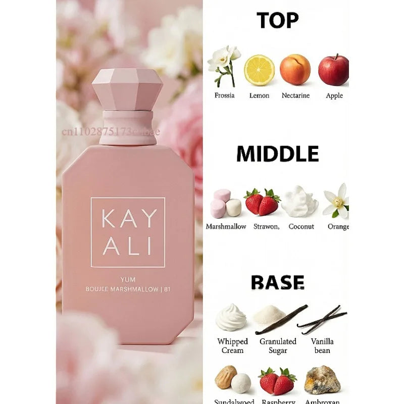 KAYALI 100ml Unisex Eau De Parfum – Long Lasting Arabian Inspired Vanilla 28 Yum Boujee Marshmallow 81 Utopia Coco Gift Perfume